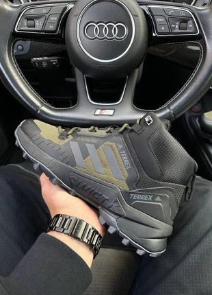 Мужские кроссовки adidas terrex swift r termo almy green