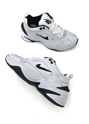 Кросівки nike m2k tekno white/black білі жіночі / чоловічі