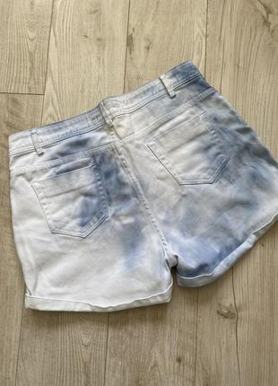 Гарні шорти джинсові варьонка стрейч 12 л2 фото