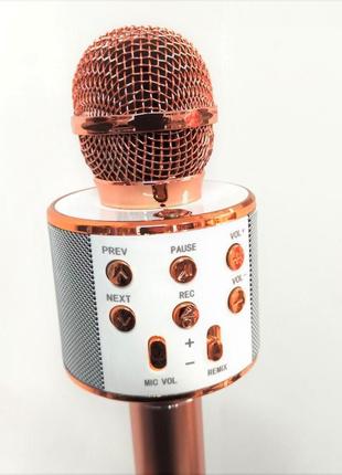 Мікрофон караоке з bluetooth і динаміком