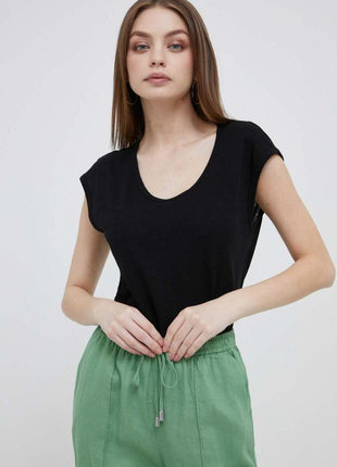 Футболка с примесью льна united colors of benetton