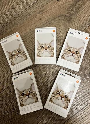 Фотобумагa для фотопринтера xiaomi mi portable photo printer paper