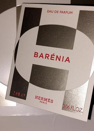 Hermes barenia духи парфюм тестер миниатюра