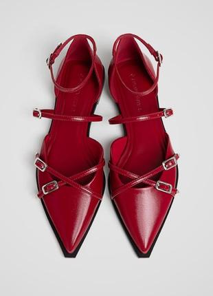 Туфли stradivarius 37р. новые. босоножки, балетки.