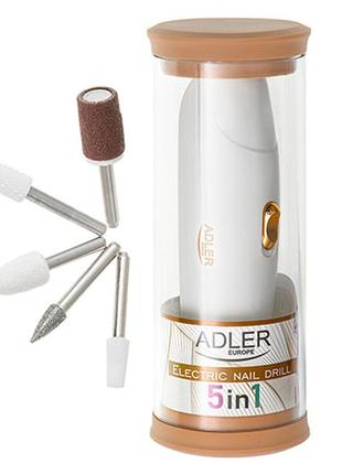 Набір для манікюру та педикюру adler ad 2179 5в1