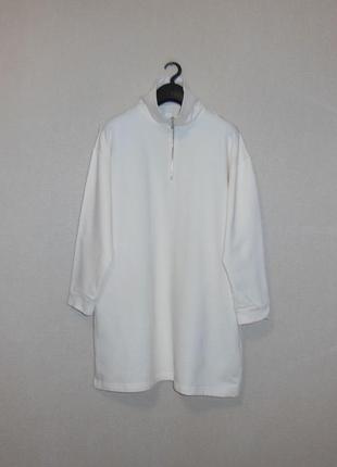 Батал!!! платье/туника/толстовка/свитшот тёплая с начёсом h&m (германия)
