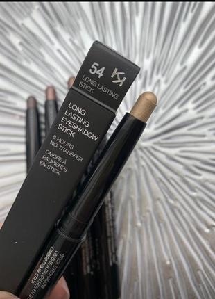 Хит продаж! стойкие кремовые золотистые тени kiko milano long lasting
