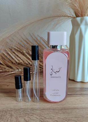Распил! оригинал! lattafa hayaati florence eau de parfum