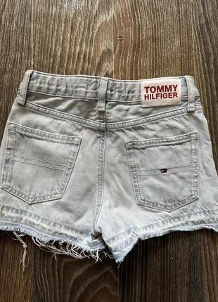 Tommy hilfiger, tommy jeans шорти для дівчинки2 фото