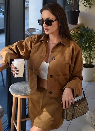 Замшевий жакет, куртка h&m нова колекція