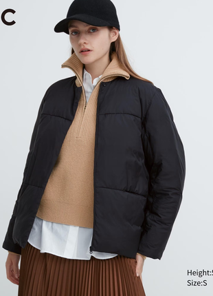 Легкий пуховик uniqlo куртка от clare waight keller uniqlo
