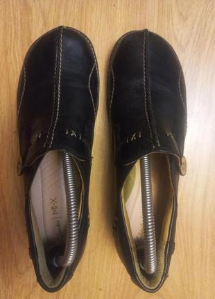Женские кожаные туфли clarks 39 p.