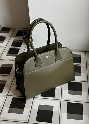 Сумка хаки в стиле prada