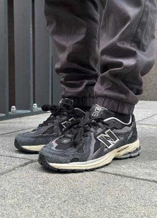 Мужские кроссовки new balance 1906d protection pack black beige