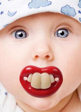 Соска с губами зайка