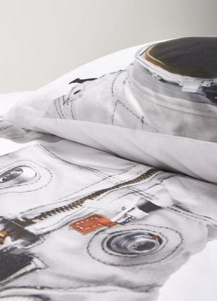 Безкоштовна доставка дитячий комплект постільної білизни постіль космонавт2 фото