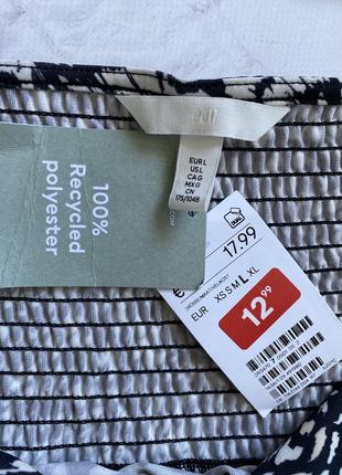 Сукня міді h&m з принтом2 фото