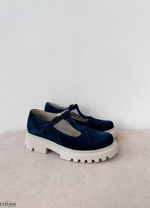 Sale! premium! жіночі синій лофери на підборах весняні туфлі весна осінь10 фото