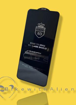 Защитное стекло полноэкранное xiaomi poco x3 bwa 6d full glue черное