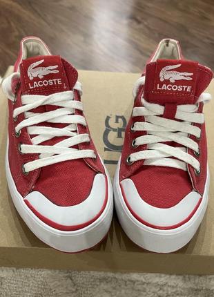 Красивые кеды lacoste cos kors