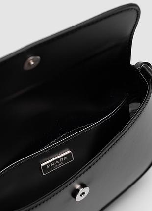 Сумка cleo lacquered leather mini bag black 5