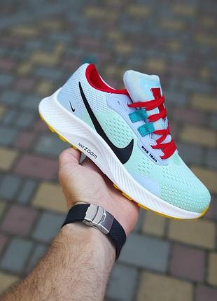 Жіночі літні легкі кросівки nike pegasus trail блакитні весіння кросівки найк пегасус
