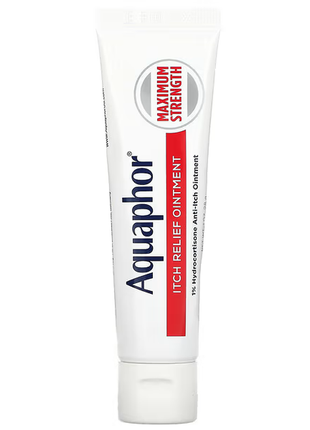 Aquaphor, мазь для полегшення свербежу, максимальна сила, без ароматизаторів