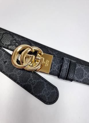 Двосторонній шкіряний ремінь 3.5см g