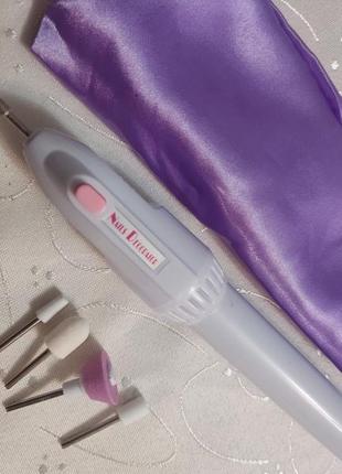 Міні фрезер ручка для манікюру і педикюру +5 насадок