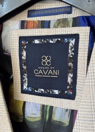 House of cavani бежева жилетка жилет під костюм класичний ошатний світлий цікава підкладка