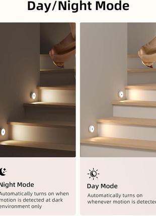 Ezvalo подсветка под шкафом, 6 шт., датчик движения, светодиодные лампы для шкафа,...