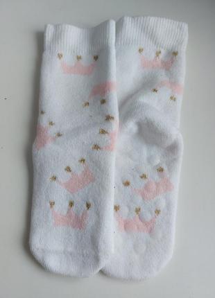 Теплые махровые носки со стоперами