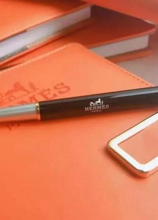 Блокнот hermes з ручкою