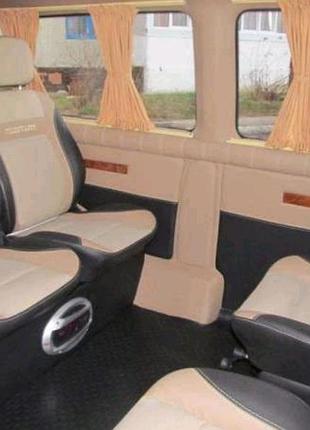 Шторки салона renault trafic / opel vivaro бежевые