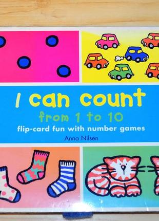 I can count from 1 to 10, детская книга на английском