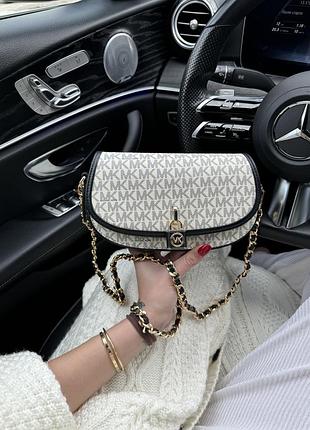 Сумка жіноча майкл корс біла michael kors