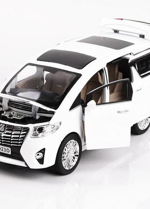 Машинка минивэн toyota alphard тойота альфард