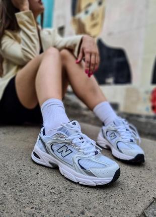 Кросівки new balance 530 білі жіночі / чоловічі