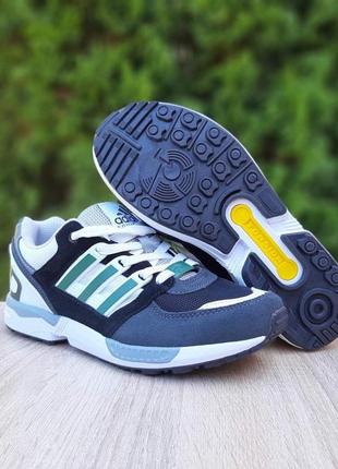 Жіночі літні кросівки adidas equipment чорні з зеленим  літні легкі кросівки адідас7 фото