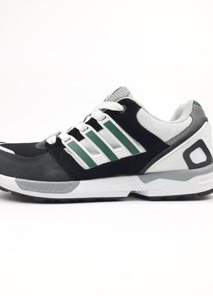 Жіночі літні кросівки adidas equipment чорні з зеленим  літні легкі кросівки адідас10 фото