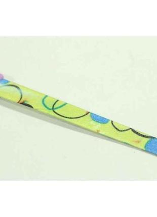 Пилочка кольорова з обрізачем кутикул і алмазним напиленням hbn тм китай