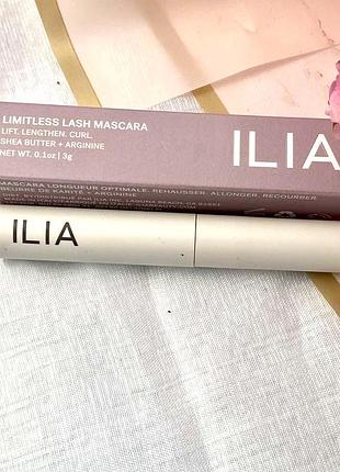 Подовжуюча туш для вій ilia beauty limitless lash mascara