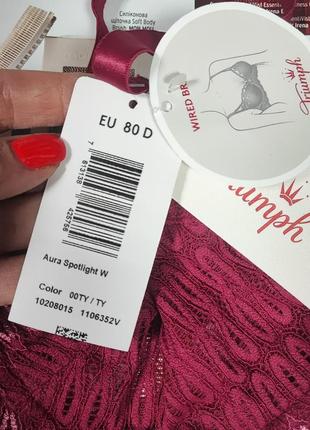 Мягкий кружевной бюстгальтер на косточках &nbsp;triumph aura w