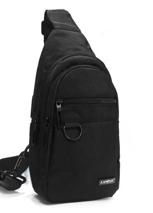 Podium сумка мужская на плечо нейлон lanpad 82076 black
