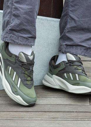 👟 кроссовки adidas ozmorph haki / наложка bs👟5 фото