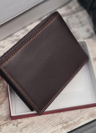 Кожаный мужской кошелек katana