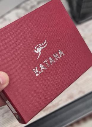 Кожаный мужской кошелек katana