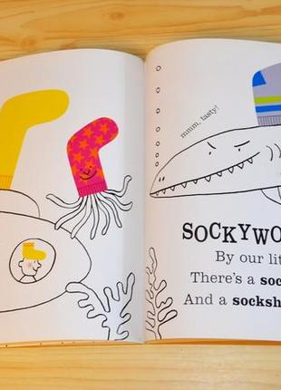 Socks elizabeth lindsay, детская книга на английском4 фото