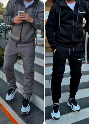 Мужской спортивный костюм calvin Heron klein теплый