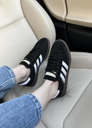 Кросівки adidas spezial handball black чорні жіночі / чоловічі